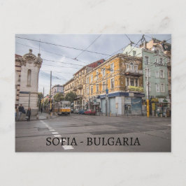 ソフィア市内表示はがき ポストカード