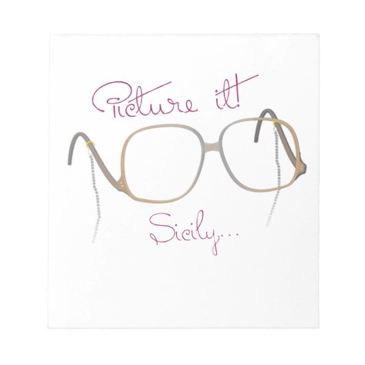 ソフィア引用文 – ザゴールデンガールズ – B ノートパッド (正面)