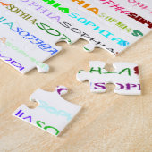 ソフィア文字デザインIIパズル ジグソーパズル (側面)