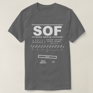 ソフィア空港SOF Tシャツ