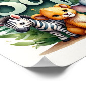 ソフィア サファリ ぬいぐるみ 壁飾り ポスター (角)