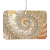 ソフィア～トパーズフラクタルデザインパターン～オリジナル～ カーエアーフレッシュナー (裏面)