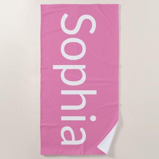 ソフィア ビーチタオル (正面)