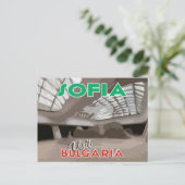 ソフィア、ブルガリアを訪問… ポストカード (スタンド正面)