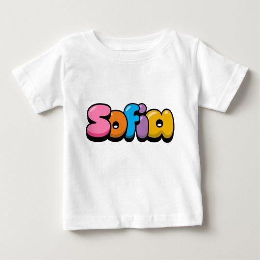ソフィア ベビーTシャツ (正面)