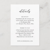 ソフィア・ホワモダンイ結婚ト エンクロージャーカード (正面)