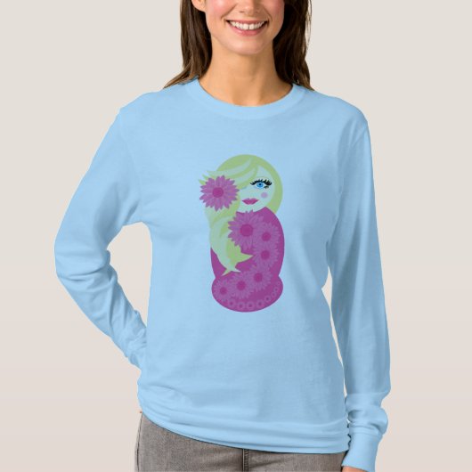 ソフィアBabushkaの長袖のティー Tシャツ (正面)