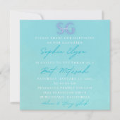 ソフィーのバルミツワー招待状 招待状 (正面)