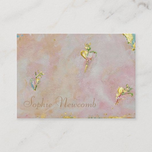 ソフィーの名刺 名刺 (正面)