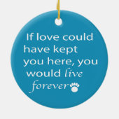 ソフィー悔やみや弔慰 セラミックオーナメント (裏面)