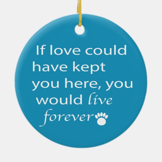 ソフィー悔やみや弔慰 セラミックオーナメント (裏面)