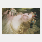 ソフィー・アンダーソン著 「美しい妖精の蝶」 ラッピングペーパーシート (正面)