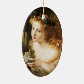 ソフィー・アンダーソン「女性の公正な顔を取る」 セラミックオーナメント (右)