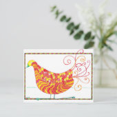 ソフィー・オペラの鳥はがき ポストカード (スタンド正面)