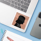 ソフィー・ショル・ステッカー シール (ノートパソコンとiPhone)