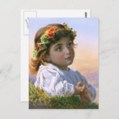 ソフィー・ジャンブレ・アンダーソン: 夢見るデイジー ポストカード (正面/裏面)