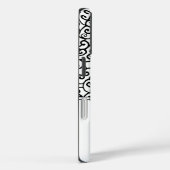 ソフグレイハウンド（子犬）怠惰な眠おもしろいり Case-Mate iPhoneケース (裏面 / 右)