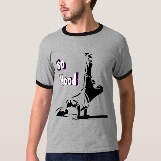 ソフッドヒップホップダンス Tシャツ (正面)