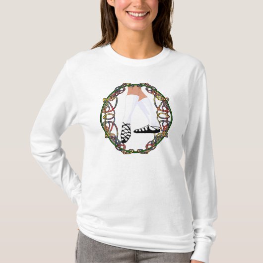 ソフツ・シュー・ダンサー - ケルト模様 Tシャツ (正面)