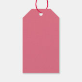 ソフトさくらんぼブロッサム桜ベビーシャワー ギフトタグ (裏面)