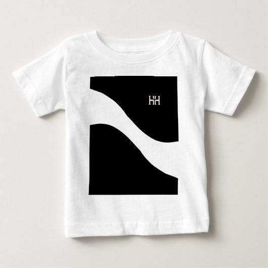 ソフトでクラシックなTシャツ ベビーTシャツ (正面)