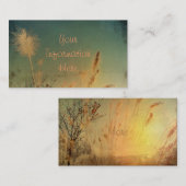 ソフトとかわいらし自然 名刺 (正面/裏面)