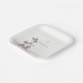 ソフトとエレガントゴールデンクロス紙プレート ペーパープレート (傾斜あり)