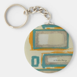 ソフトとロはっきりしたスコインスパイア抽象芸術 キーホルダー