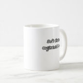 ソフトなカオス 整った思考 コーヒーマグカップ (正面右)