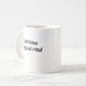 ソフトなカオス 整った思考 コーヒーマグカップ (正面左)