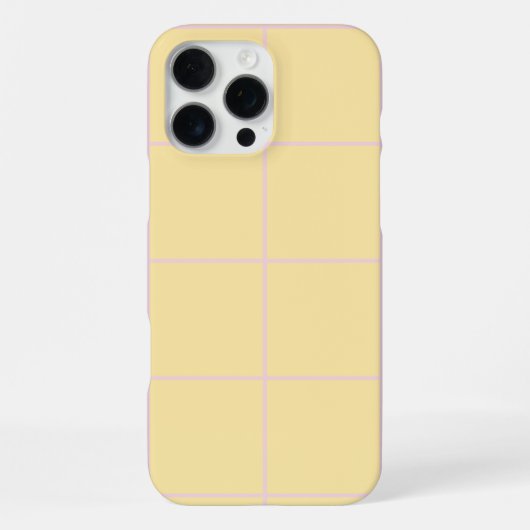 ソフトなカラーの縦ストライプ柄デザイン iPhoneケース (裏面)