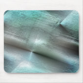 ソフトなシアンのグレーのロッキーなテクスチャとデジタル詳細 マウスパッド (正面)