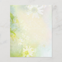 ソフトなデイジーのスクラップブックの背景