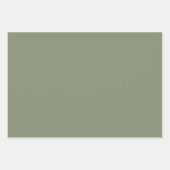 ソフトなパステルカラーの星が並ぶ ラッピングペーパーシート (正面3)