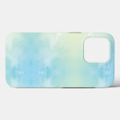 ソフトなパステル水彩画が描かれたスマホケース Case-Mate iPhoneケース (裏面 (横))