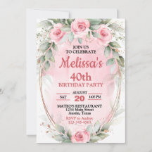 ソフトなピンクとセイジグリーンのバラ お誕生日おめでとう（毎年）