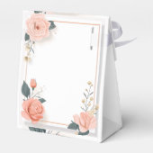 ソフトなピンクのバラ フェイバーボックス (裏面サイド)