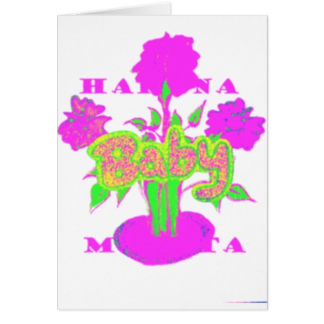 ソフトなピンクの花のアート：赤ちゃんのタッチ。 (正面)