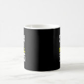 ソフトなプレーヤーの優しいおじいちゃん コーヒーマグカップ (中央)