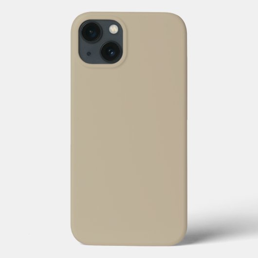 ソフトなライトベージュの背景 - ウェディングデザイン Case-Mate iPhoneケース (裏面)