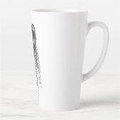 ソフトな冬の影 カフェラテマグ (右)