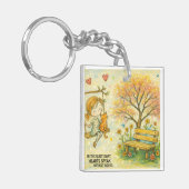 ソフトな揺れ キーチェーン (正面左)