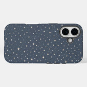 ソフトな星のパターンが可愛い Case-Mate iPhoneケース (裏面 (横))