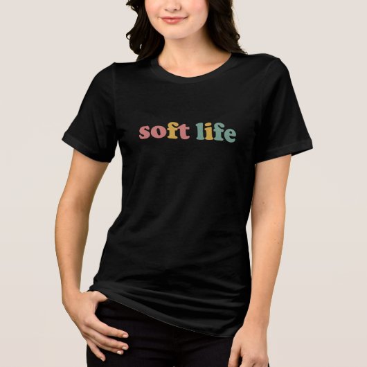 ソフトな暮らし トライブレンドTシャツ (正面)