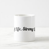 ソフトな暮らし、濃いお茶 コーヒーマグカップ (中央)