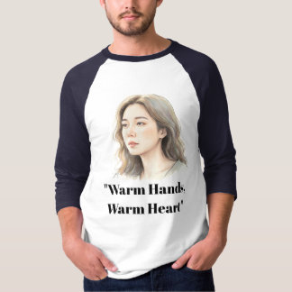 ソフトな水彩の女性の肖像画 - 芸術的な顔のイラスト Tシャツ