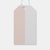 ソフトな紫とグレーの演出 ギフトタグ (裏面)