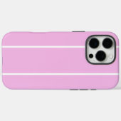 ソフトな色の縦ストライプパターン デザイン Case-Mate iPhoneケース (裏面 (横))