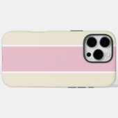 ソフトな色の縦ストライプパターン デザイン Case-Mate iPhoneケース (裏面 (横))