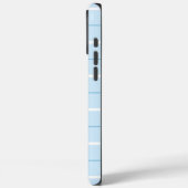 ソフトな色の縦ストライプ柄のポイントデザインパターン Case-Mate iPhoneケース (裏面 / 左)